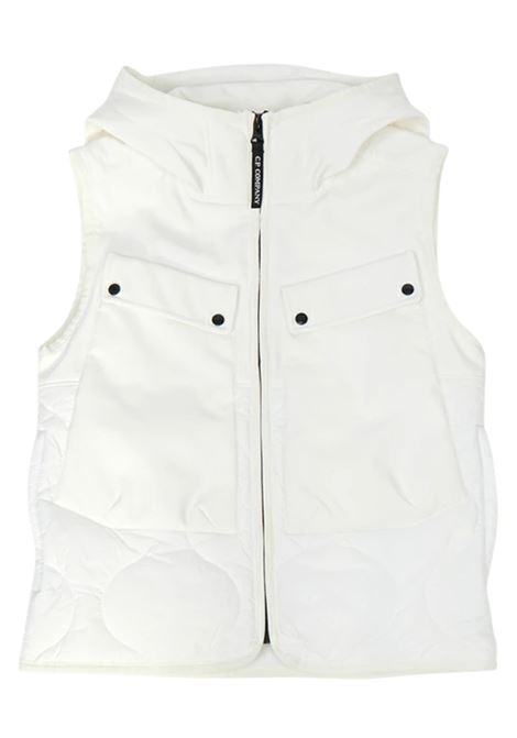 Smanicato bambino bianco CP COMPANY | CUS00F/FIBIANCO